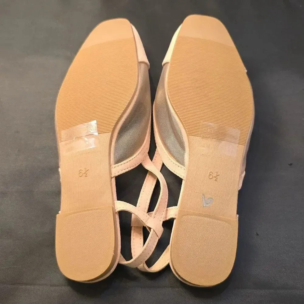 BRAND NEW WILD DIVA LOUNGE SLINGBACK WOMEN'S FLAT